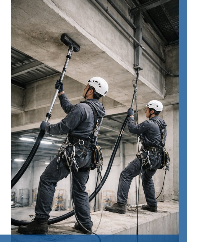 Обеспыливание потолочных конструкций в Троицке от 258 р. |ВЫСОТНИК-Трц