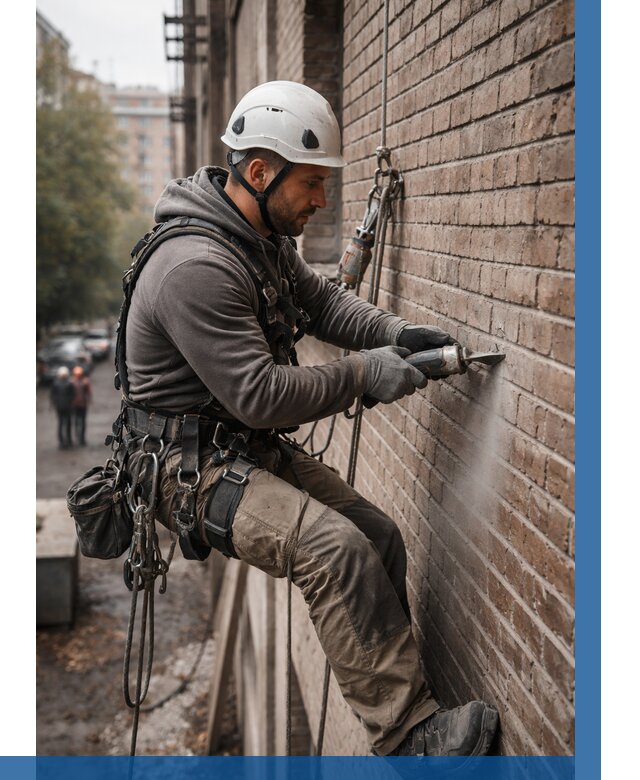 Расшивка кирпичных швов в Троицке от 619 р. | ВЫСОТНИК-Трц