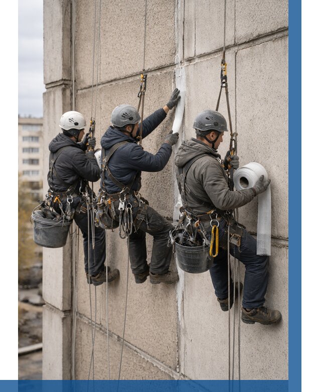 Ремонт межпанельных швов в Троицке от 773 р. | ВЫСОТНИК-Трц