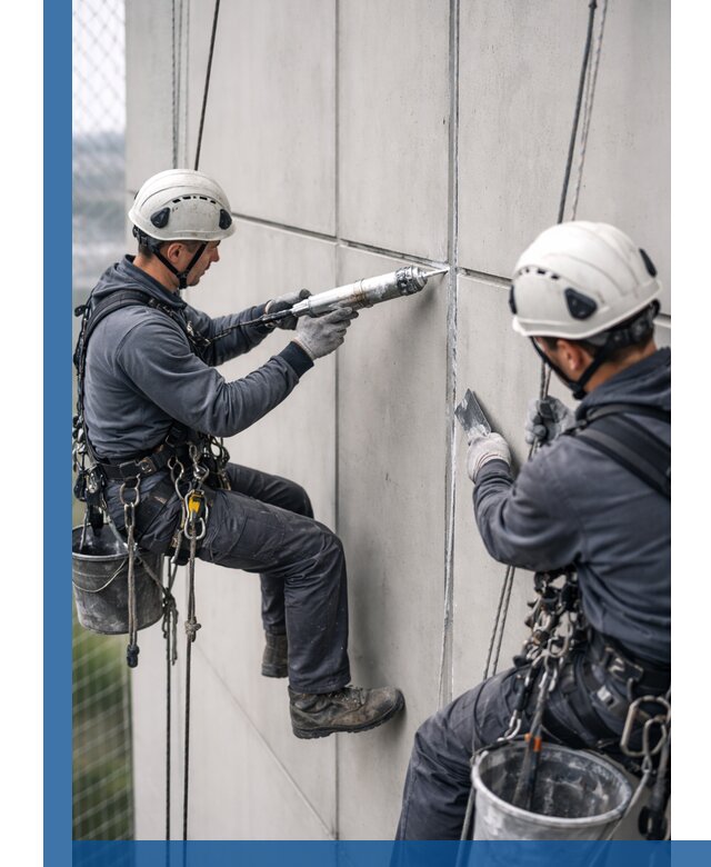 Первичная герметизация швов фасадов и кровель в Троицке