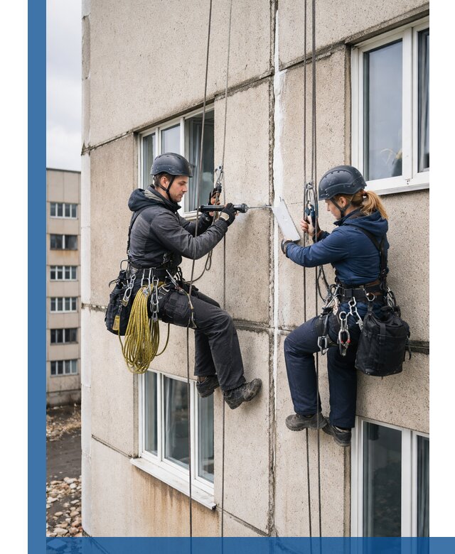 Герметизация межпанельных швов тёплым швом в Троицке