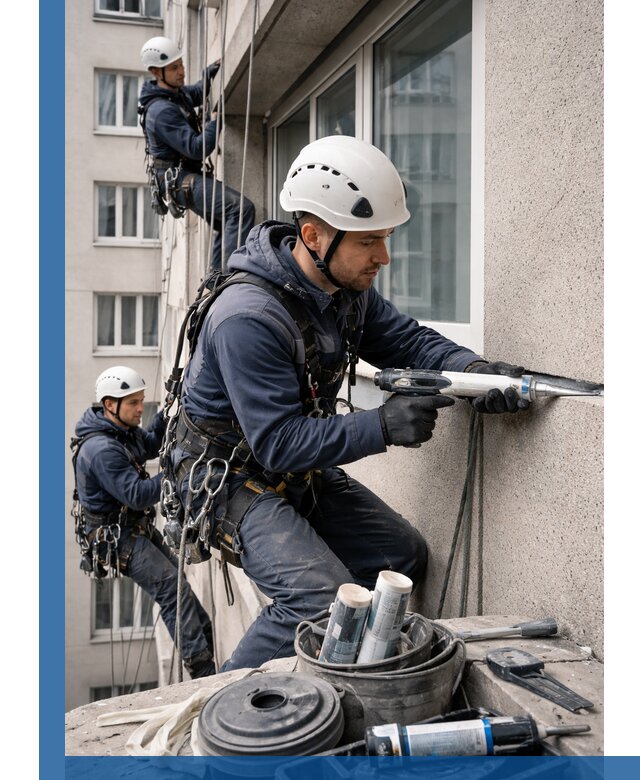 Герметизация швов лоджии в Троицке профессионально и надежно