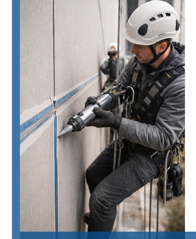 Герметизация стыков фасадных панелей в Троицке качественно и быстро