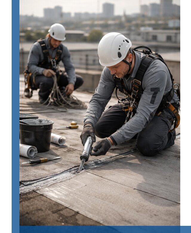 Аварийное и капитальное устранение протечек кровли в Троицке