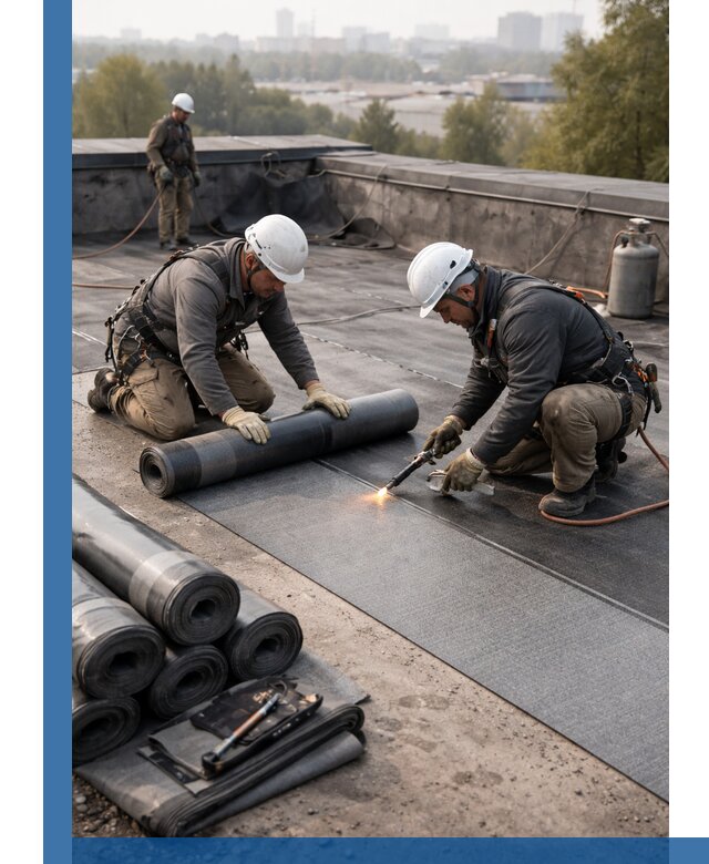 Монтаж мягкой кровли в Троицке профессионально и надежно