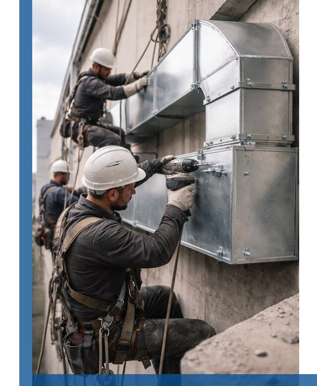 Профессиональный монтаж вентиляционных коробов в Троицке под ключ