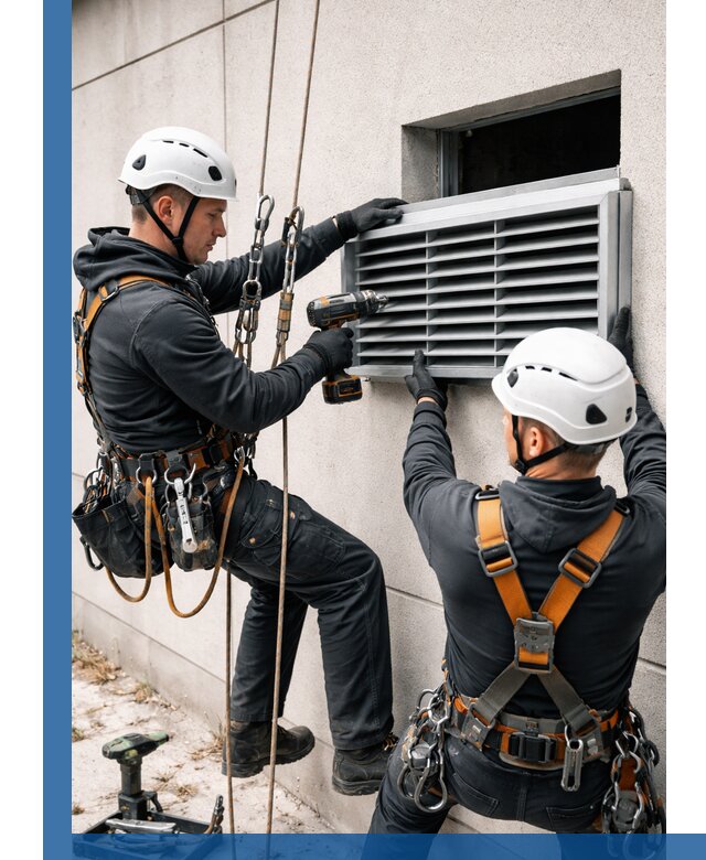 Монтаж вентиляционных решеток в Троицке профессиональный сервис