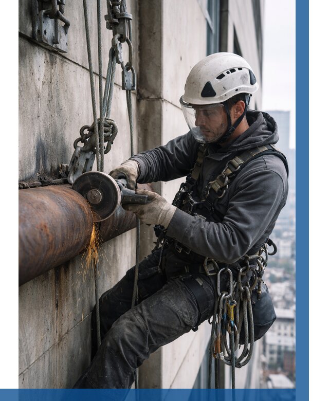 Резка металла на высоте в Троицке по цене от 4640 р. | ВЫСОТНИК-Трц