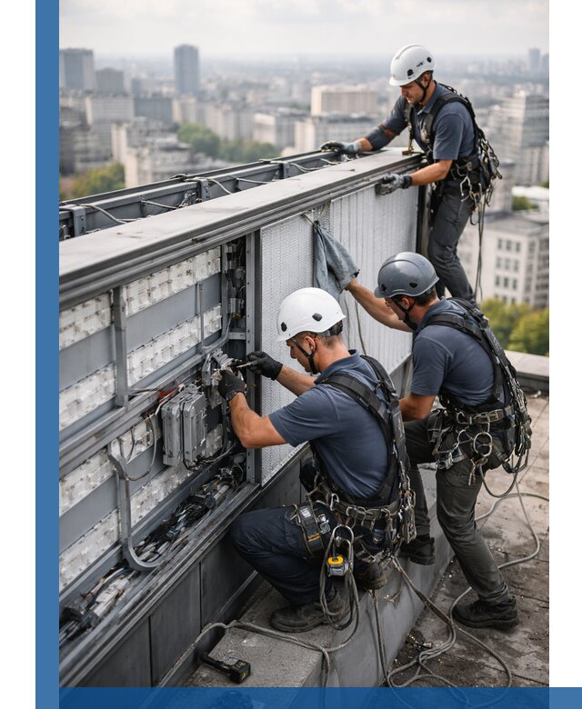 Профессиональное обслуживание крышной рекламы в Троицке под ключ