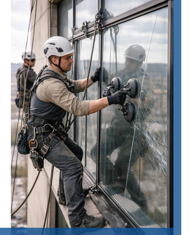 Замена стекла в витраже в Троицке под ключ от 8764 р. | ВЫСОТНИК-Трц