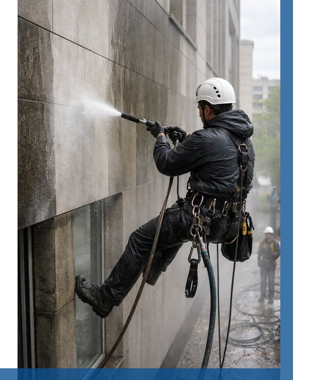 Гидроструйная очистка поверхностей в Троицке от 876 р. | ВЫСОТНИК-Трц