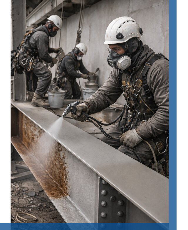 Антикоррозионная покраска металла в Троицке от 722 р. | ВЫСОТНИК-Трц