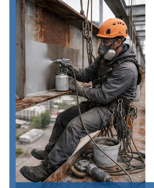 Антикоррозионная обработка металлоконструкций в Троицке под ключ