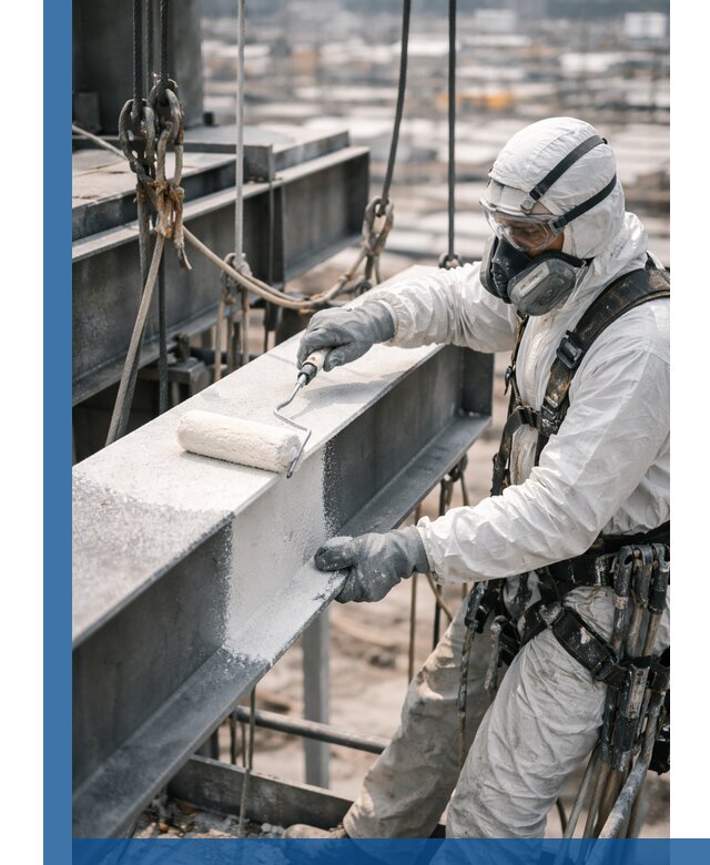 Профессиональная огнезащитная обработка металлоконструкций в Троицке