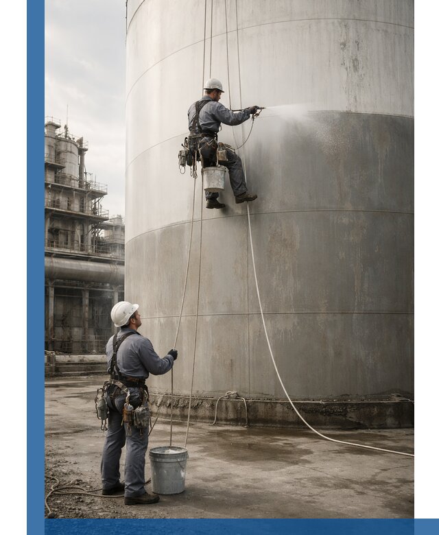 Покраска стальных резервуаров и емкостей в Троицке профессионально