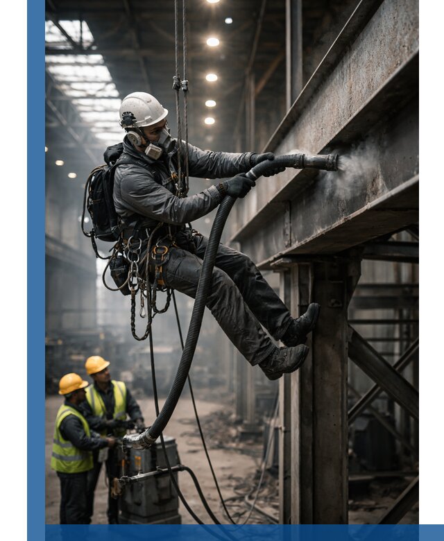 Обеспыливание конструкций в цехах промышленного производства в Троицке