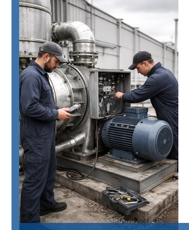 Техническое обслуживание промышленного оборудования в Троицке