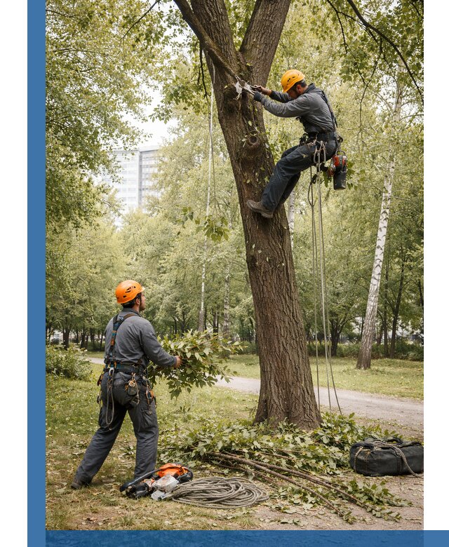 Санитарная обрезка деревьев в Троицке, профессионально и безопасно