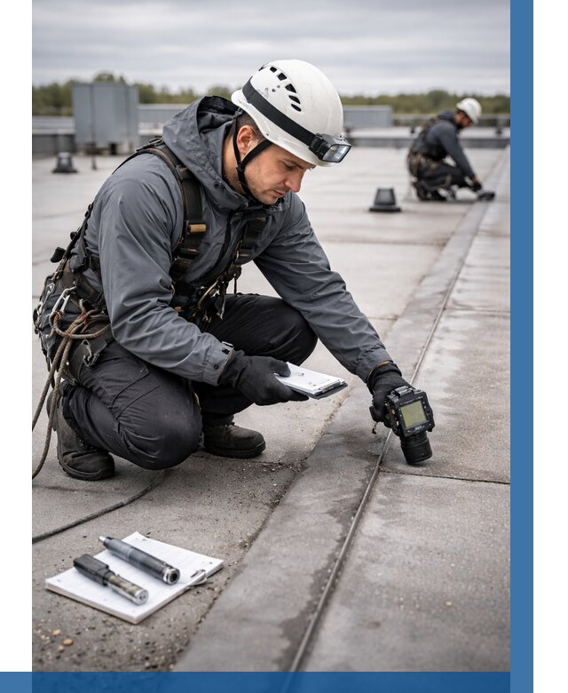 Обследование кровли на протечки в Троицке от 4640 р. | ВЫСОТНИК-Трц