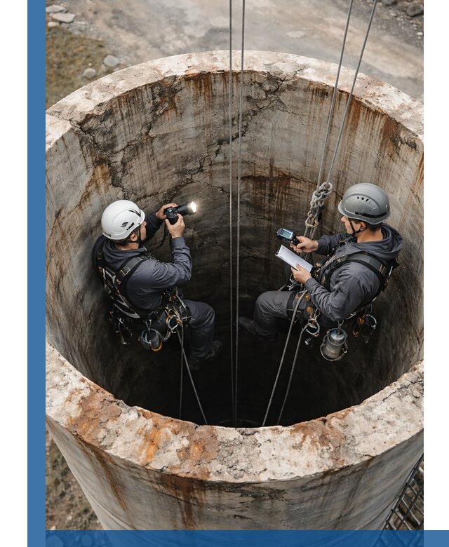 Обследование дымовой трубы: диагностика и оценка состояния в Троицке